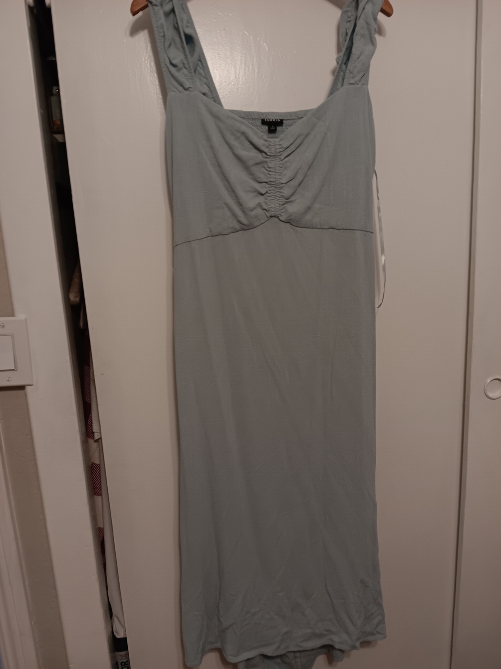 Light Blue Midi Dress Torrid - Picture 1 of 3
